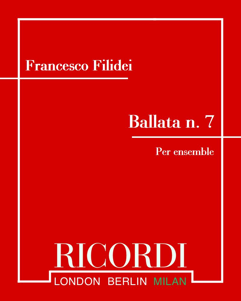 Ballad No. 7 — Francesco Filidei