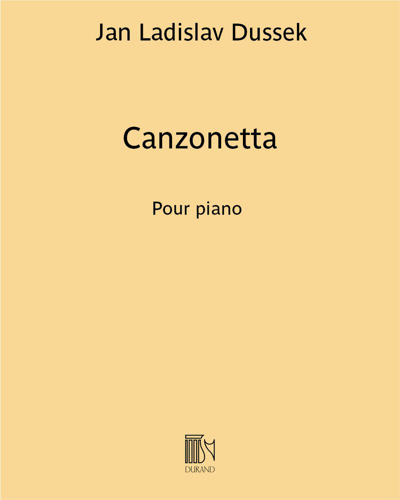 Canzonetta — 杜舍克