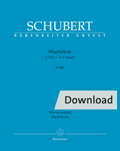 Magnificat in C major D 486 — Franz Schubert