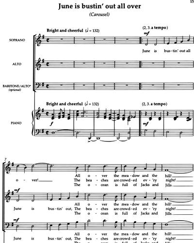 June is bustin' out all over (from 'Carousel') — 理查德·罗杰斯
