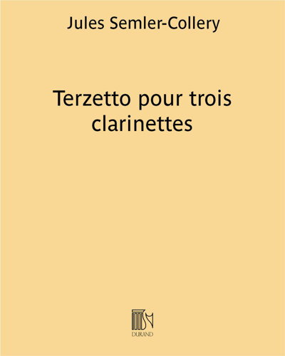 Terzetto for Three Clarinets — Jules Semler-Collery