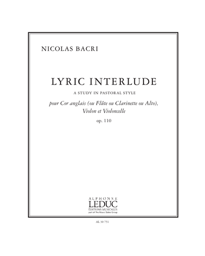 Lyric Interlude, op. 110 — 尼古拉·巴克里