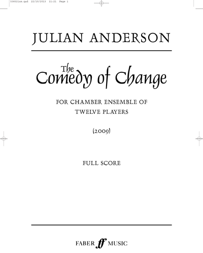 The Comedy of Change — Julian Anderson