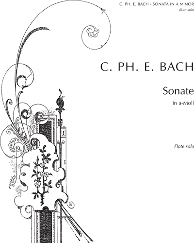 Sonata in A minor, H 4, Wq 65:2 — C.P.E.巴赫