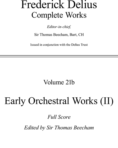 Early Orchestral Works (II) — Frederick Delius