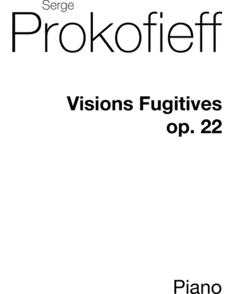 Visions Fugitives, op. 22 — Sergei Prokofiev