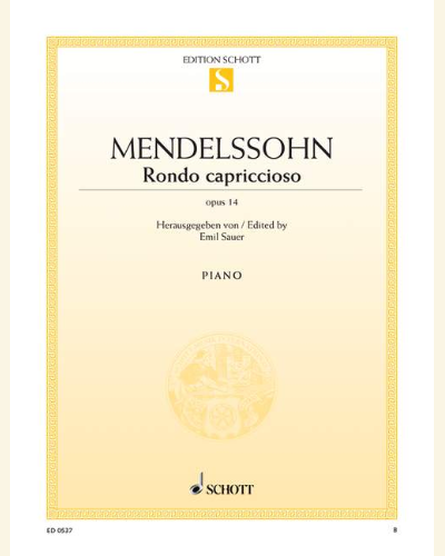 Rondo capriccioso — Felix Mendelssohn Bartholdy