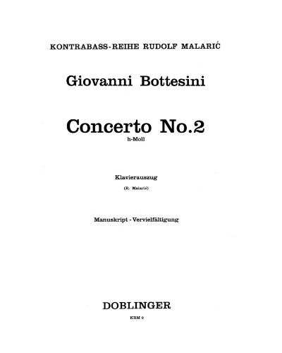 Concerto No. 2 in B minor — 博泰西尼