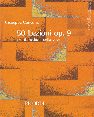 50 Lezioni di canto per il medium della voce — Giuseppe Concone