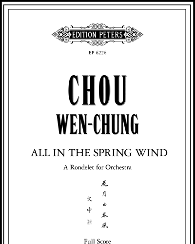 All in the Spring Wind — Wen-chung Chou