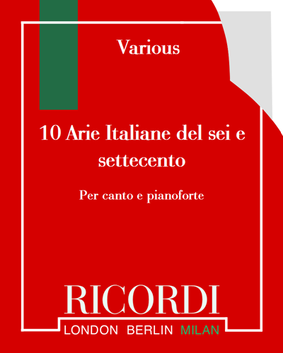 Ten Italian Arias of the 17th and 18th Centuries — 合集