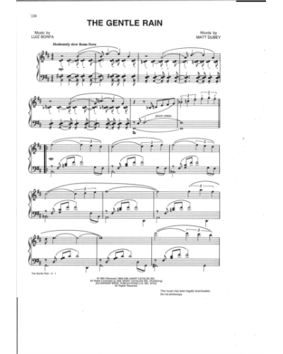 Gentle Rain — Luiz Bonfa