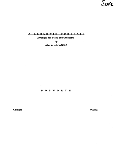 A Gershwin Portrait — 格什温
