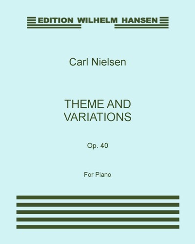 Theme and Variations, op. 40 — 尼尔森