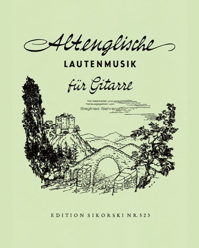 Old European Lute Music Arranged for Guitar, Vol. 1 — 合集