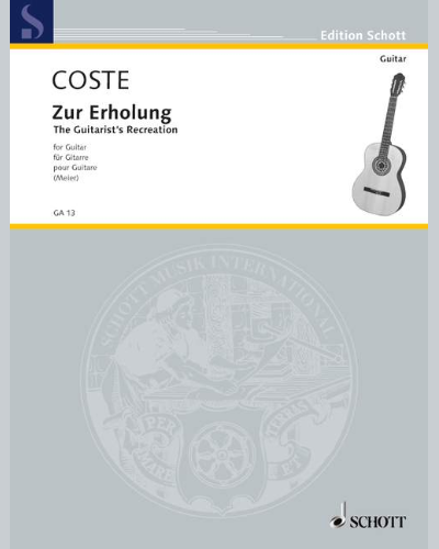Recréation - Zur Erholung — Napoléon Coste