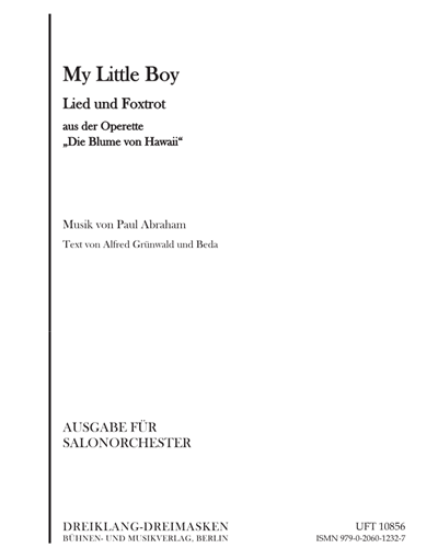 My Little Boy — Paul Abraham