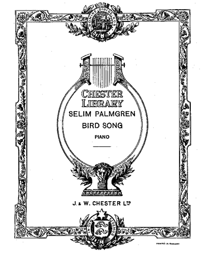 Bird Song — 塞利姆·帕尔姆格伦