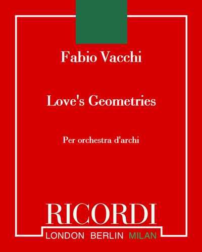 Love's Geometries — Fabio Vacchi