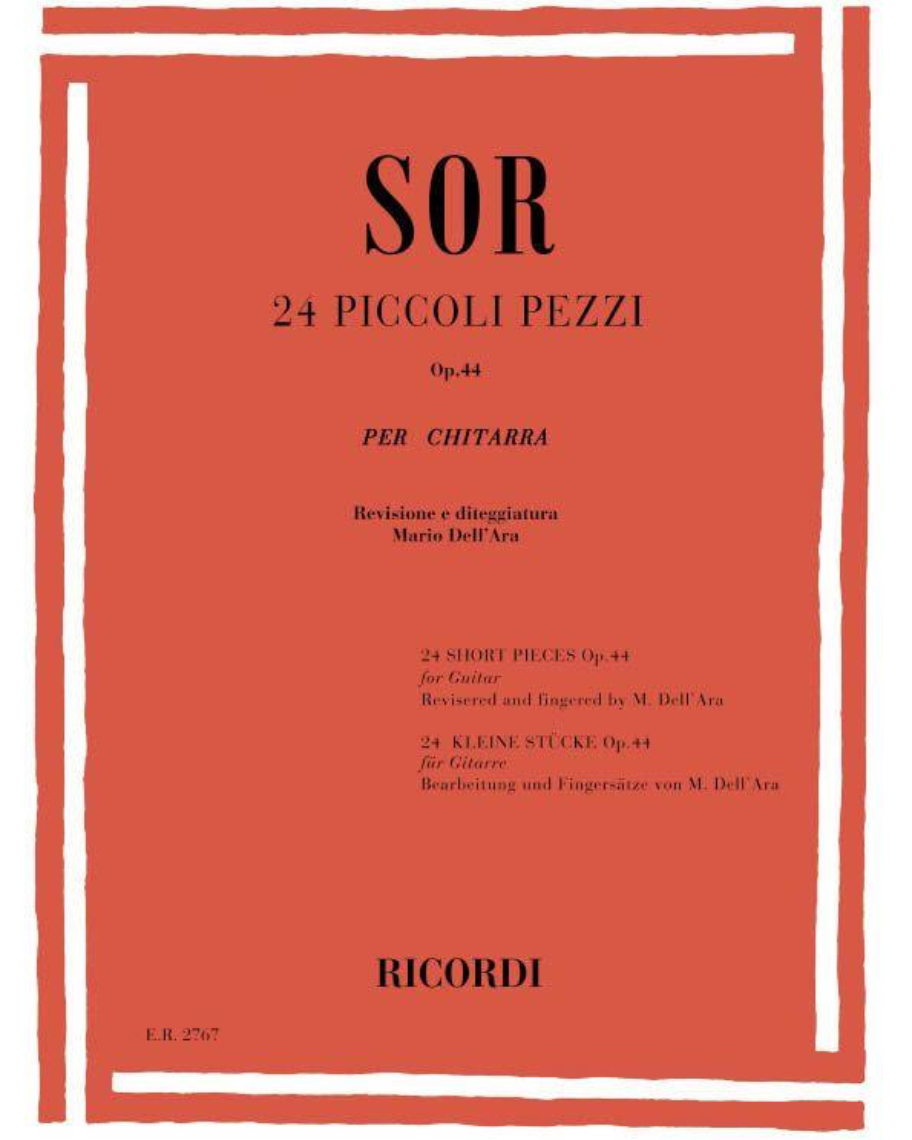 Twenty-four Piccoli Pezzi, op. 44 — 费尔南多·索尔