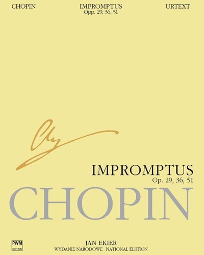 Impromptus for Piano, opp. 29, 36 & 51 — 肖邦