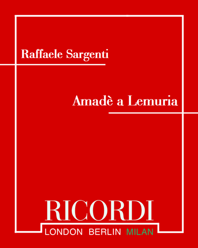 Amadè a Lemuria — Raffaele Sargenti