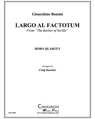 Largo al Factotum (from 'The Barber of Seville') — 罗西尼