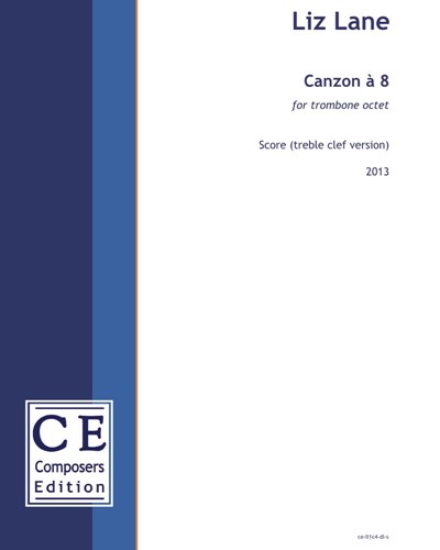 Canzon à 8 (Treble Clef Version) — Liz Lane
