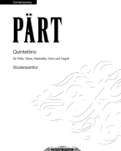Quintetto (Woodwind Quintet) — 阿沃·帕特