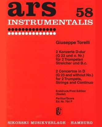 Two Concertos in D major — 托雷利