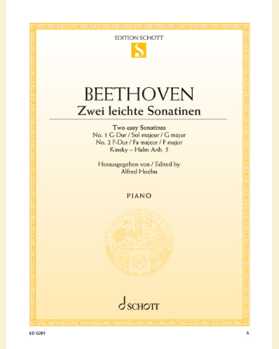 Two Easy Sonatinas — Ludwig van Beethoven