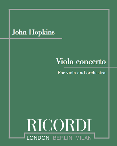 Viola Concerto — John Hopkins