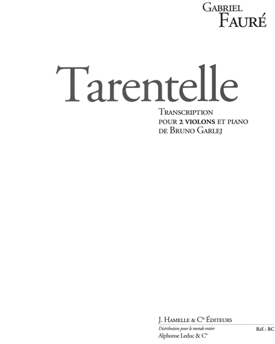 Tarentelle — 福雷