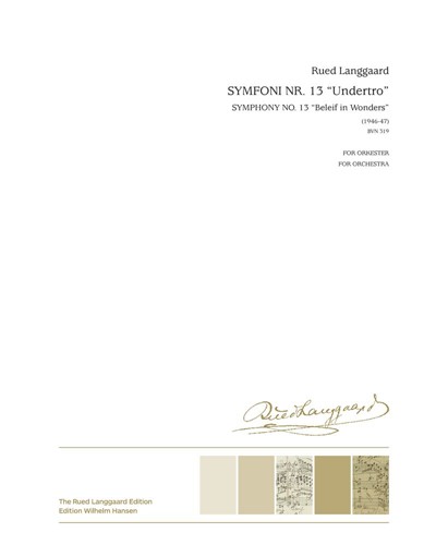 Symphony No. 13, BVN 319 — 鲁兹·朗高