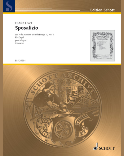 Sposalizio — 李斯特
