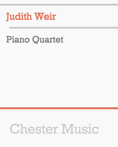 Piano Quartet — 朱迪思·韦尔