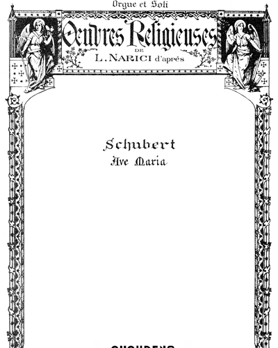 Ave Maria No. 1 — Franz Schubert