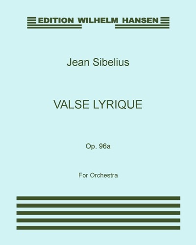 Valse lyrique, op. 96a — Jean Sibelius