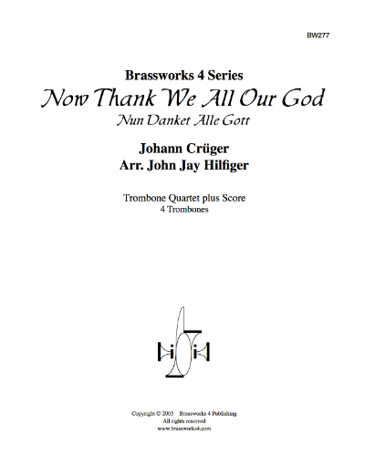 Now Thank We All Our God — Johann Crüger