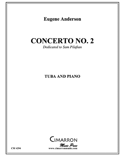 Concerto for Tuba No. 2 — Eugene Anderson