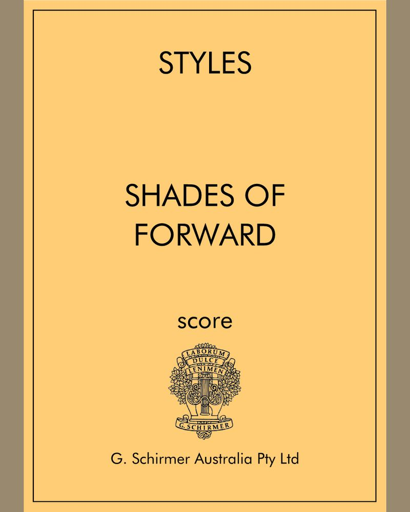 Shades of Forward — Luke Styles