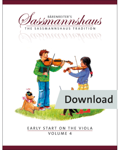 Early Start on the Viola, Volume 4 — Egon Saßmannshaus