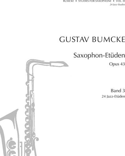 Studies, op. 43: Vol. 3 — Gustav Bumcke