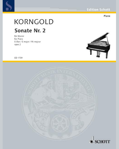 Sonata No. 2, op. 2 — 科恩戈尔德