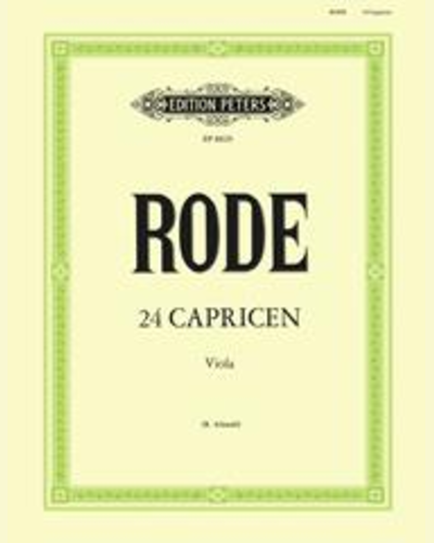 24 Caprices — Pierre Rode