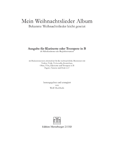 My Christmas Album — Wolf Buchholz