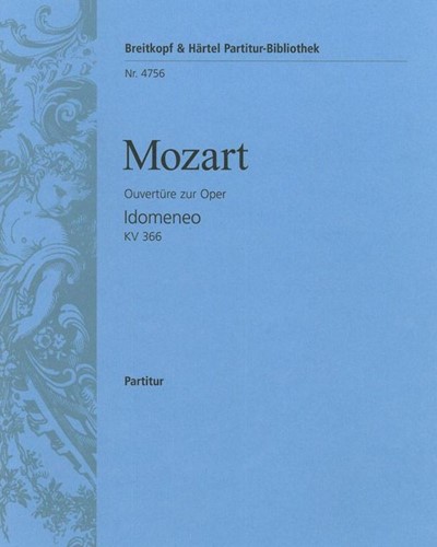 Overture to 'Idomeneo, K. 366' — 莫扎特