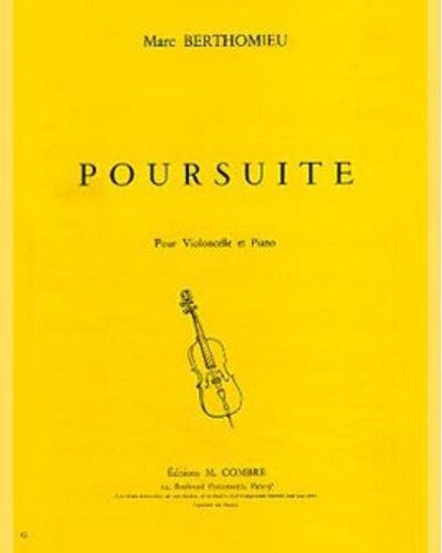 Poursuite — Marc Berthomieu
