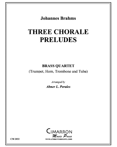 Three Chorale Preludes (from '11 Chorale Preludes for Organ'), op. 122 — 勃拉姆斯