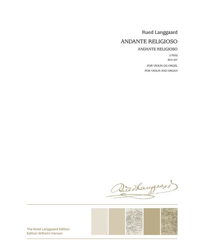 Andante Religioso, op. 407 — 鲁兹·朗高